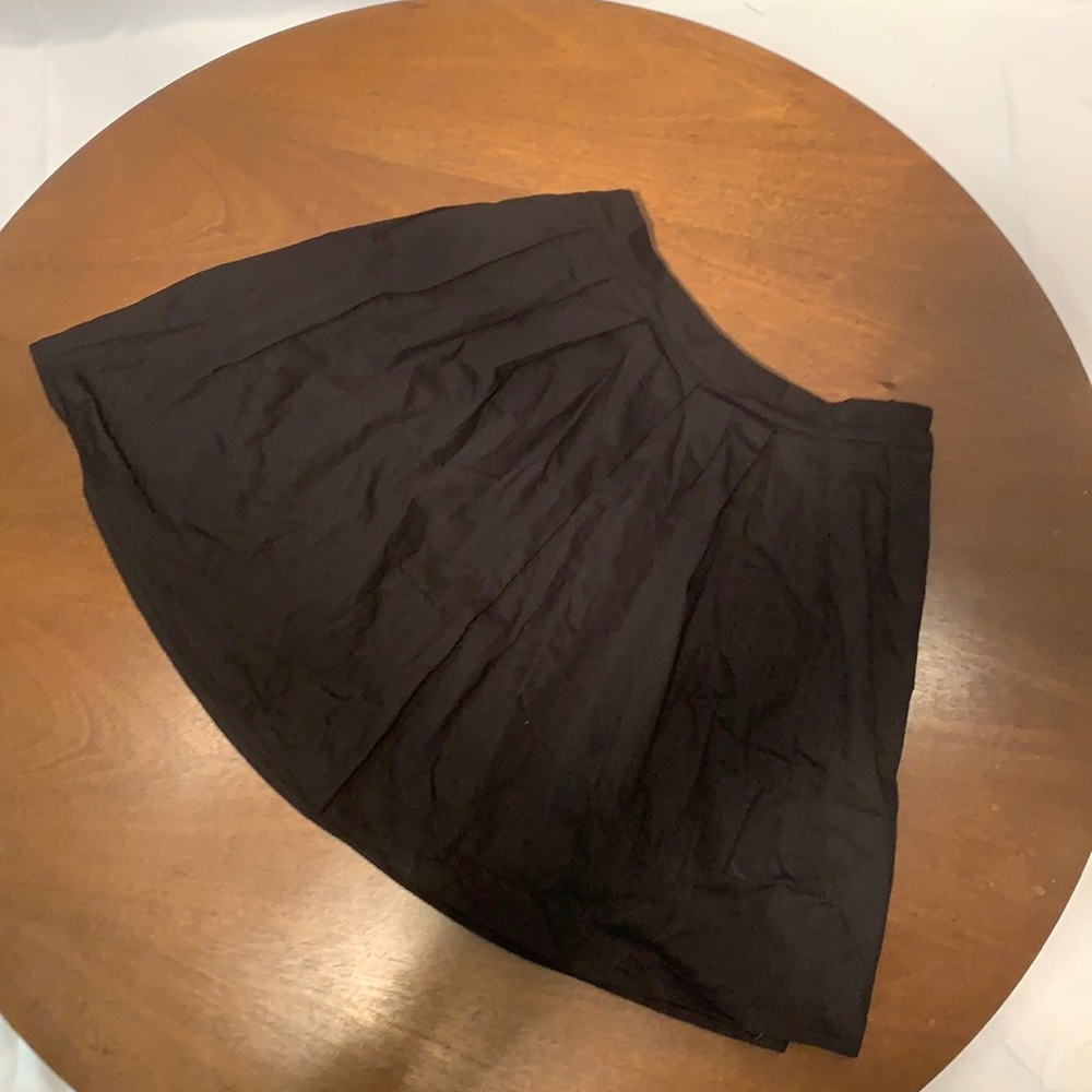 Pleated Skater Skirt